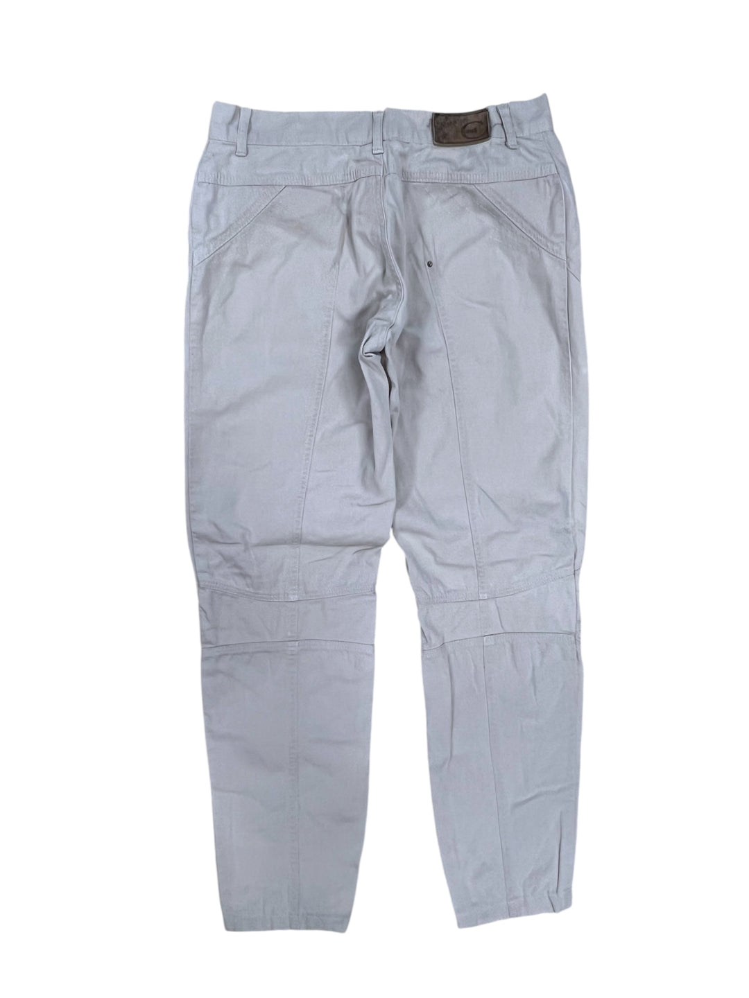 Just Cavalli cotton pants with snake zipper detail small(eu36)