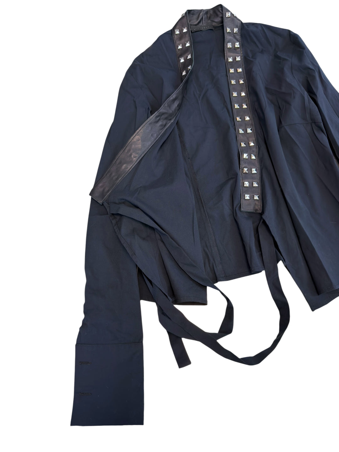 John Richmond studded wrap jacket