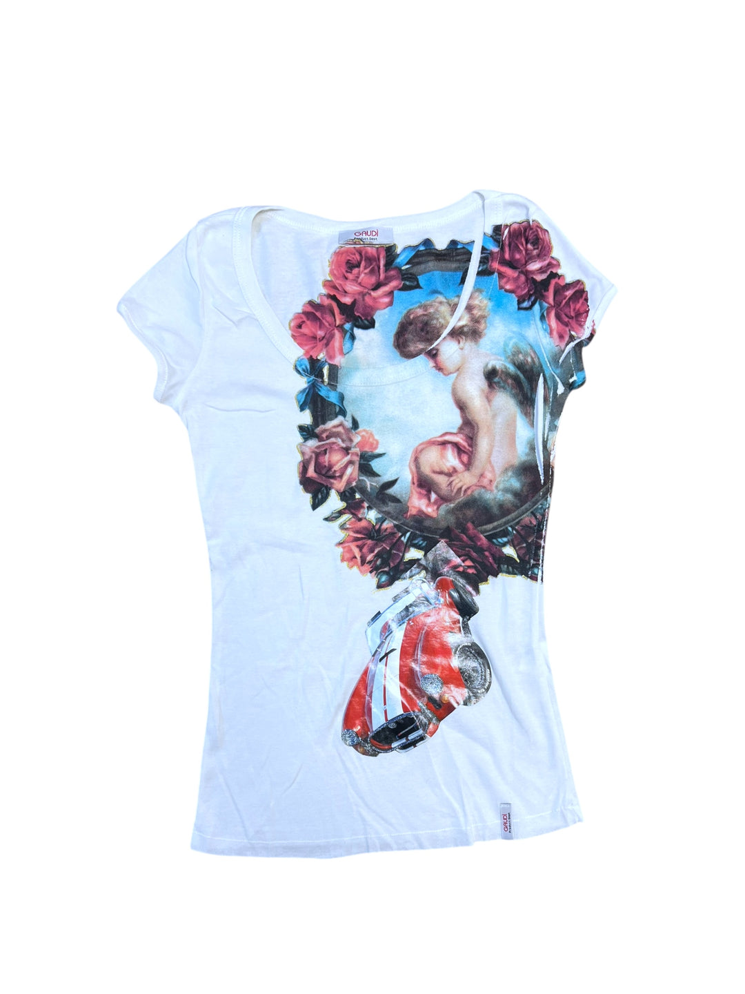 Gaudi y2k printed top women’s S/M