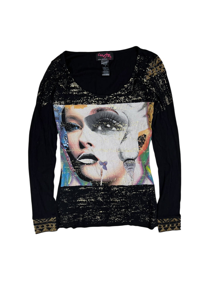 Custo Barcelona Vintage Long Sleeve Top S-M