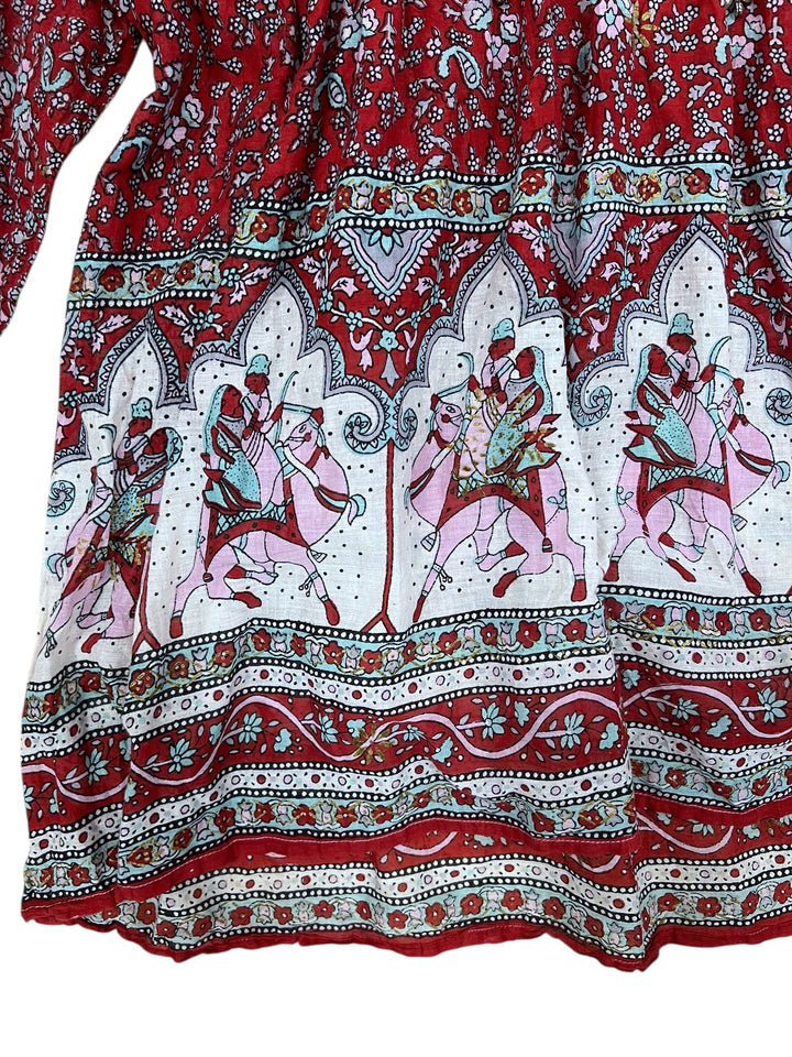 Boho Made in India Cotton Tunic Free Size