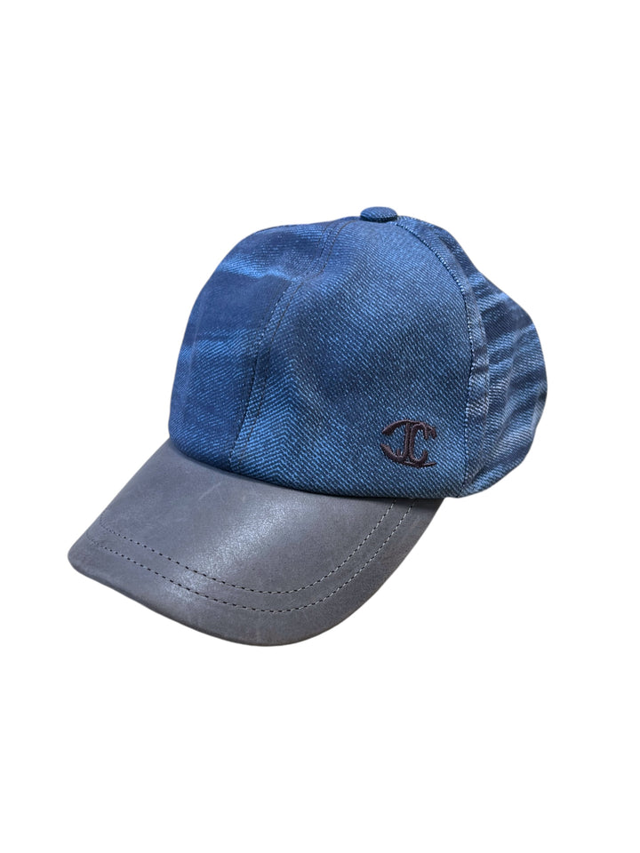 Just Cavalli 00’s denim & leather hat