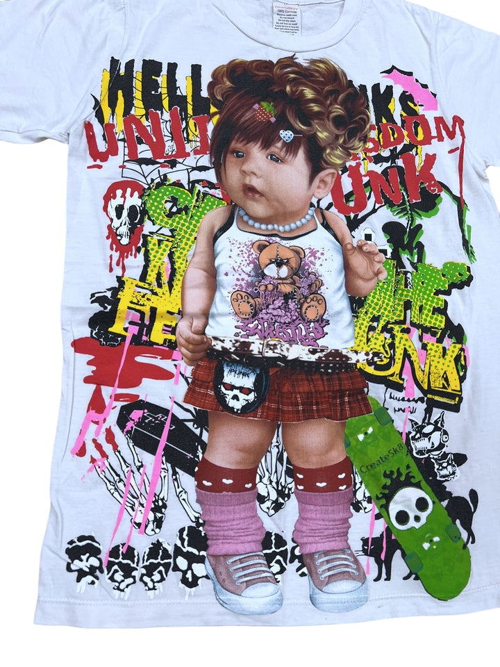 Baby heavy metal print T-shirt women’s medium
