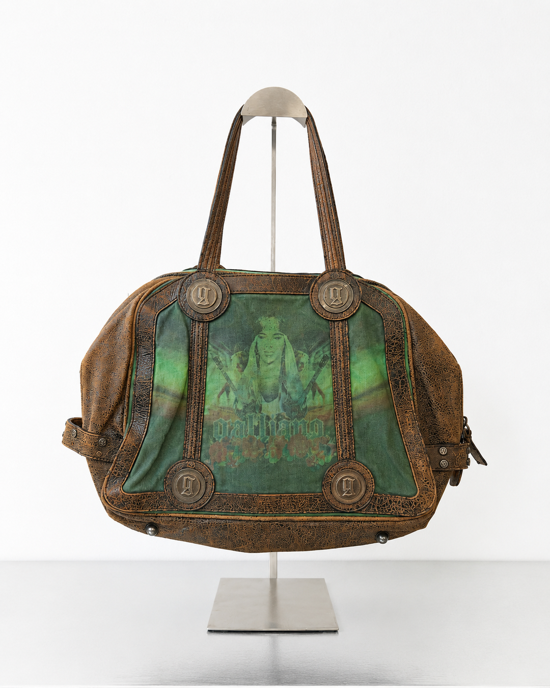 Galliano rare archive 2007 portrait Boston bag