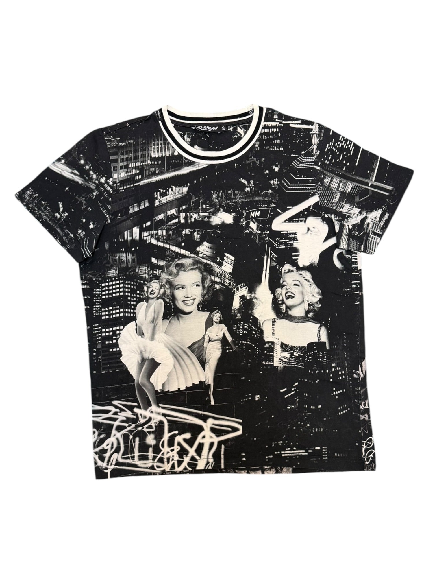 Dolce&Gabbana Marilyn Monroe city print t-shirt – Rats Vintage