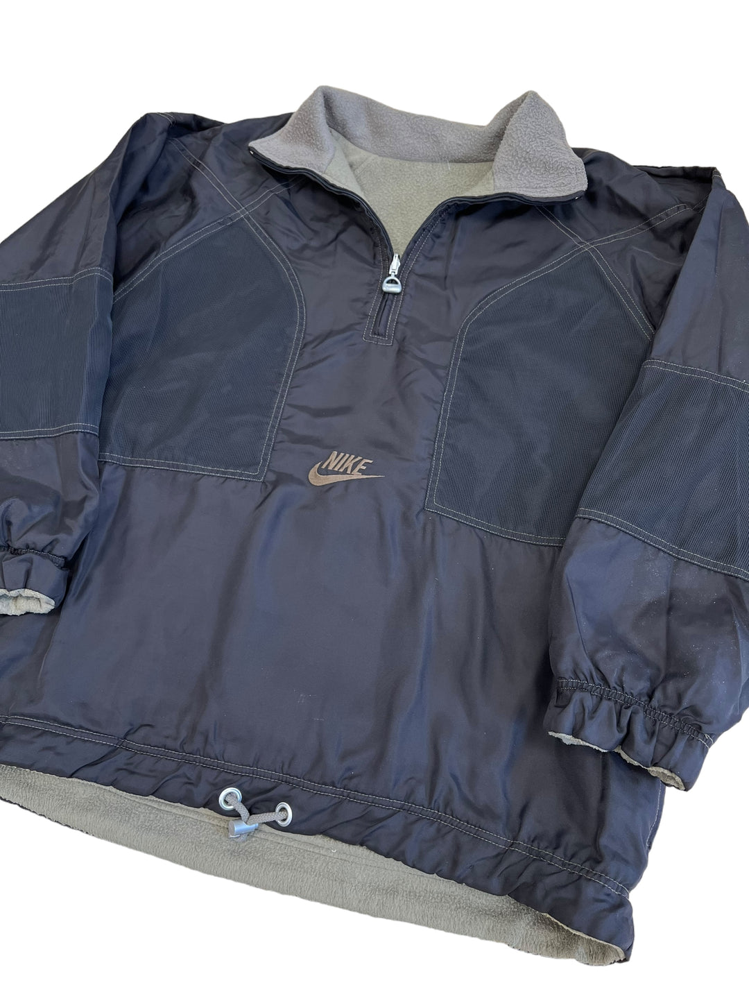 Nike 90’s Reversible fleece | windbreaker pullover jacket Men’s large
