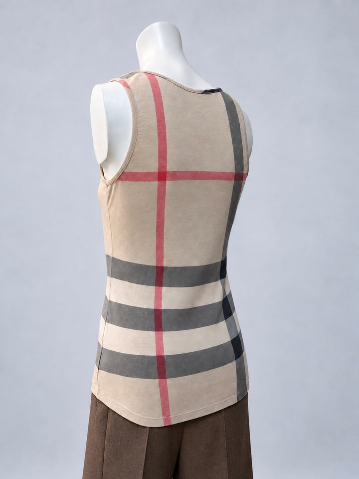 Burberry Brit nova check tank top