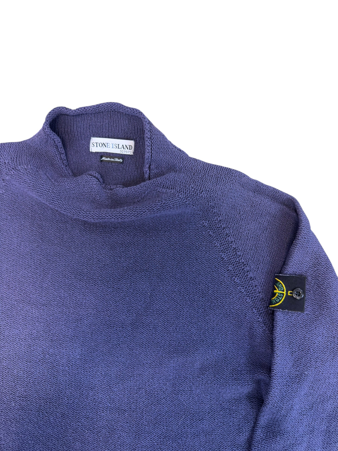 Stone Island vintage mock neck cotton sweater