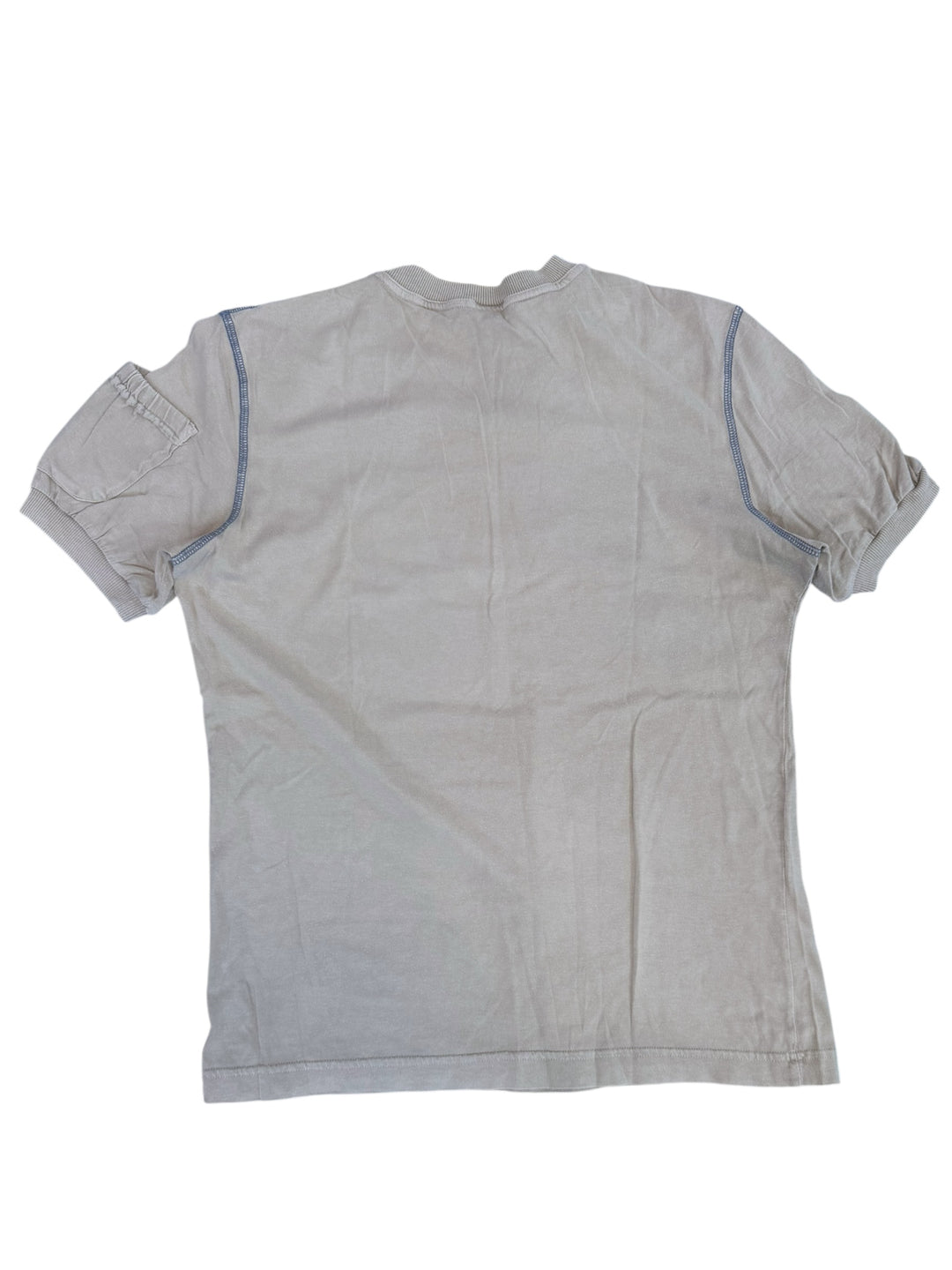 Dolce&Gabbana “Men at Work” v-neck t-shirt beige