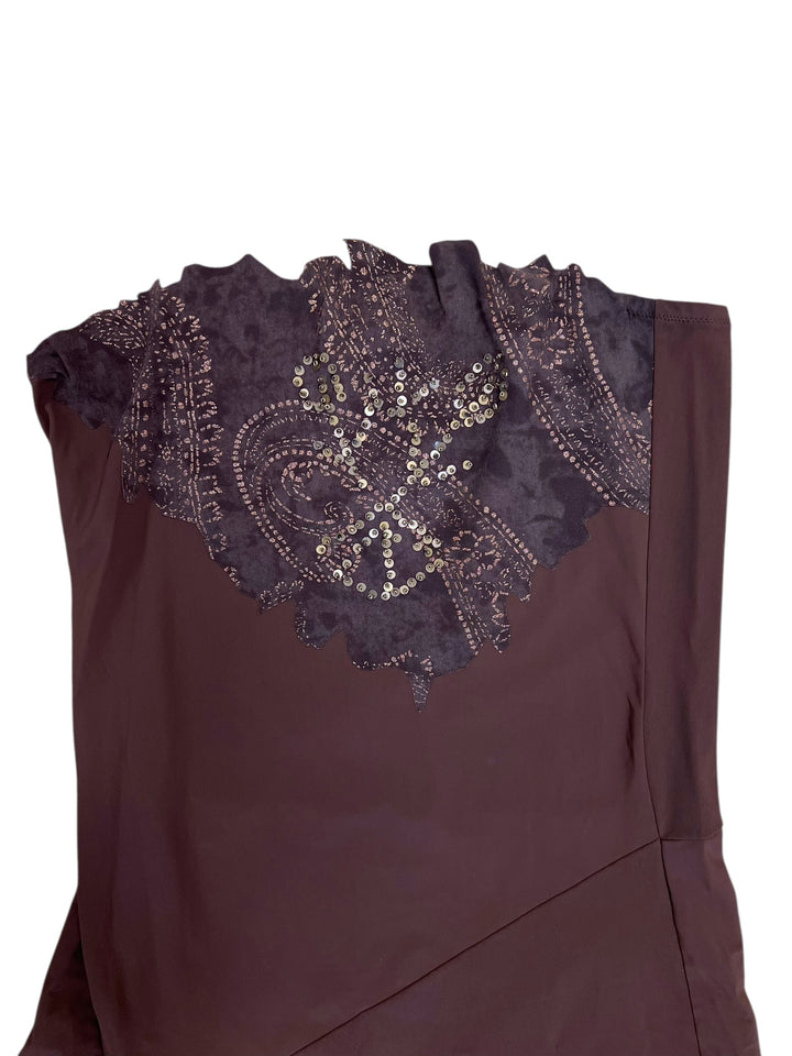 Vintage Italian Asymmetric Dress Medium