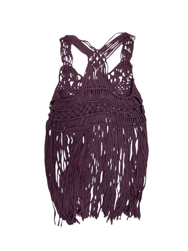 Macrame Style Fringe Top One Size