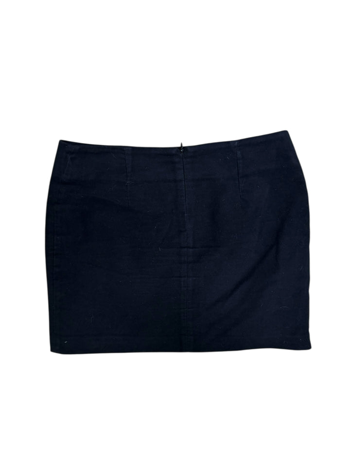 John Richmond Early 2000s Embroidered Crystal Mini Skirt