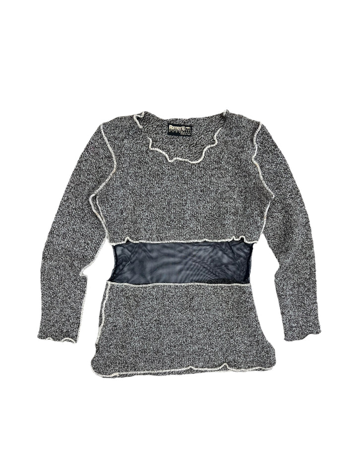 Roman’s diffusione moda 2000 see-through sweater women’s medium