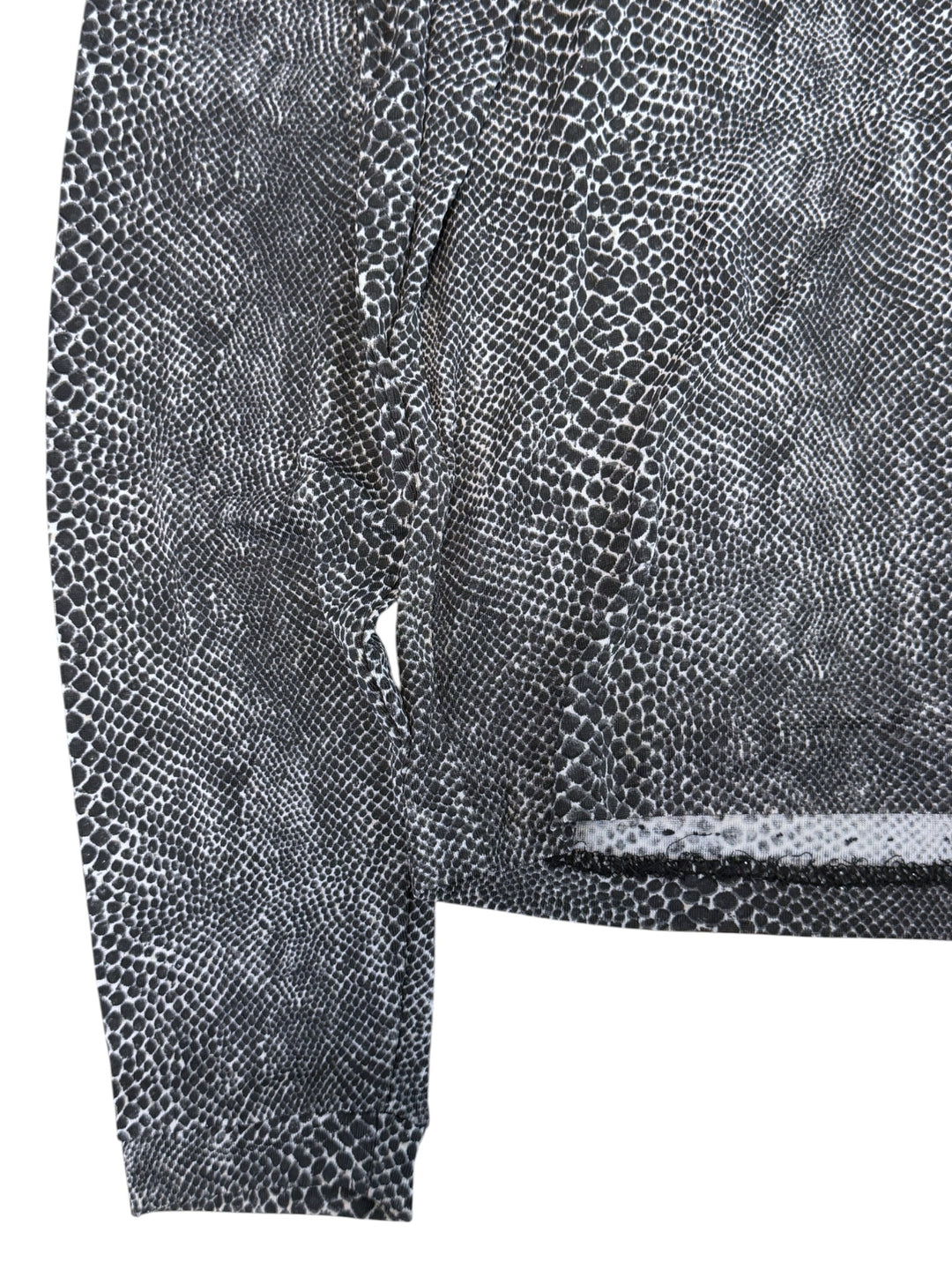 Versus Gianni Versace vintage snakeskin print top