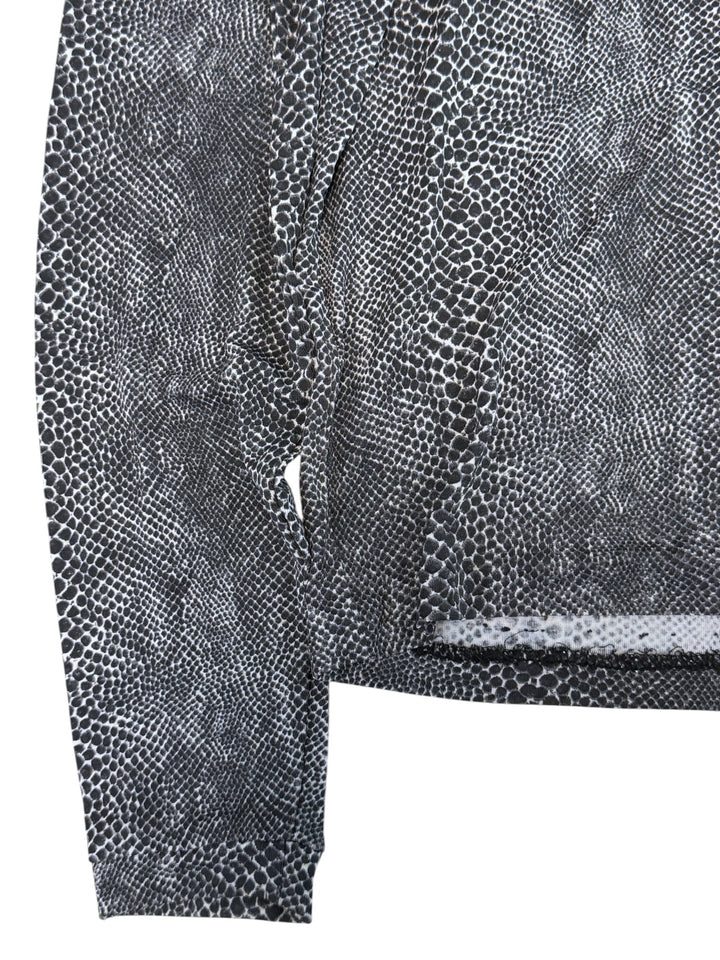 Versus Gianni Versace vintage snakeskin print top
