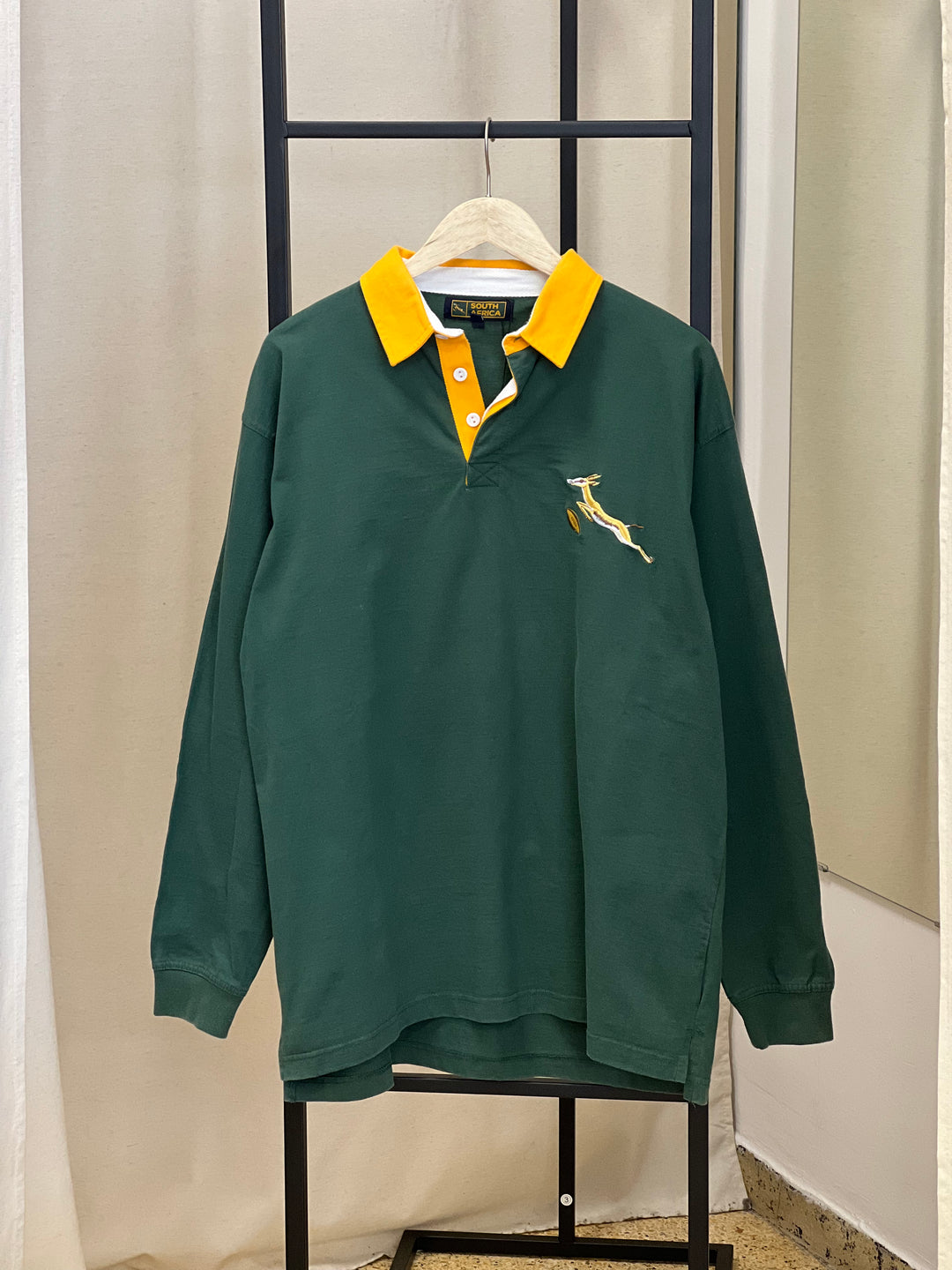 South Africa Rugby Polo Sweatshirt Men’s Extra Large