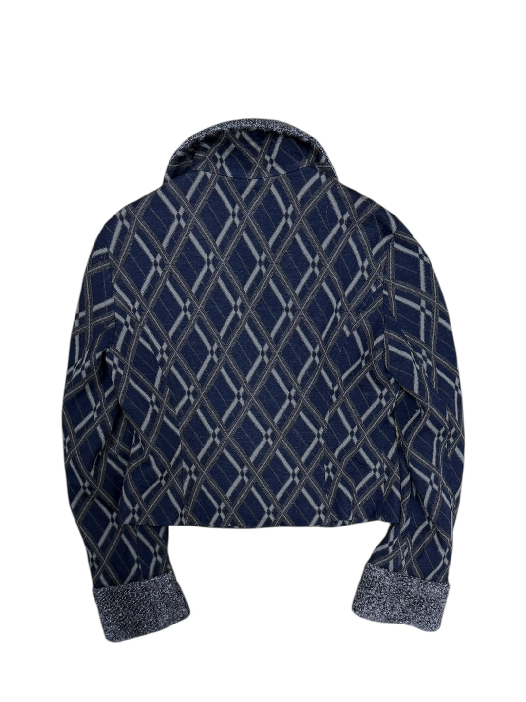 Kenzo Paris 1990s Wool Blend Cropped Jacket Made in France