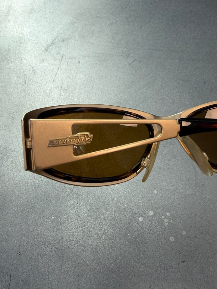 Arnette 1990s metal wraparound sunglasses