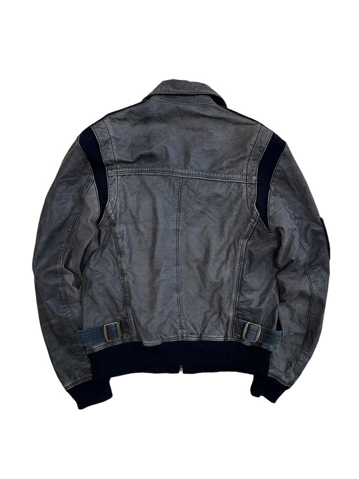 Dolce & Gabbana vintage leather bomber jacket Men’s medium