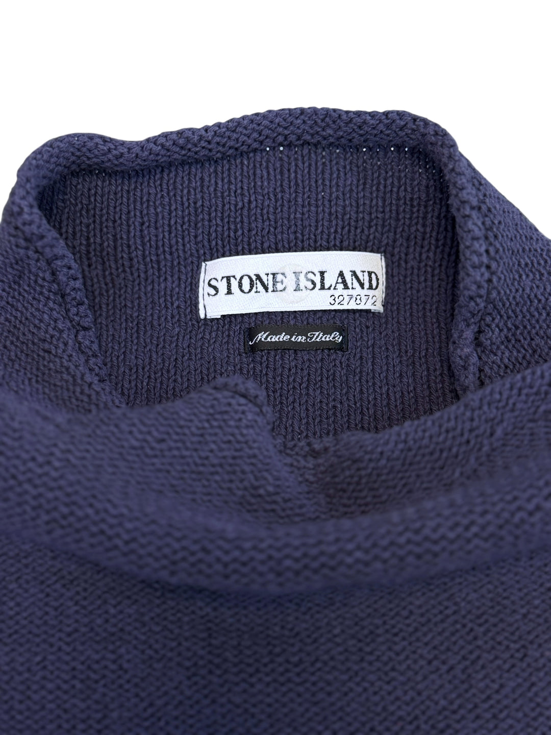 Stone Island vintage mock neck cotton sweater