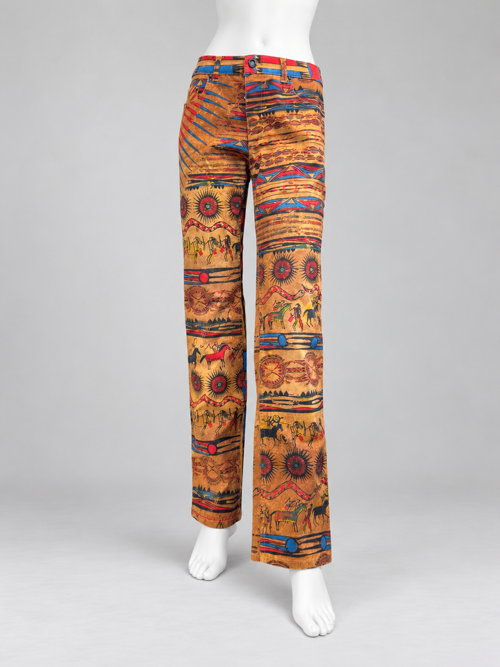 Roberto Cavalli rare printed trousers
