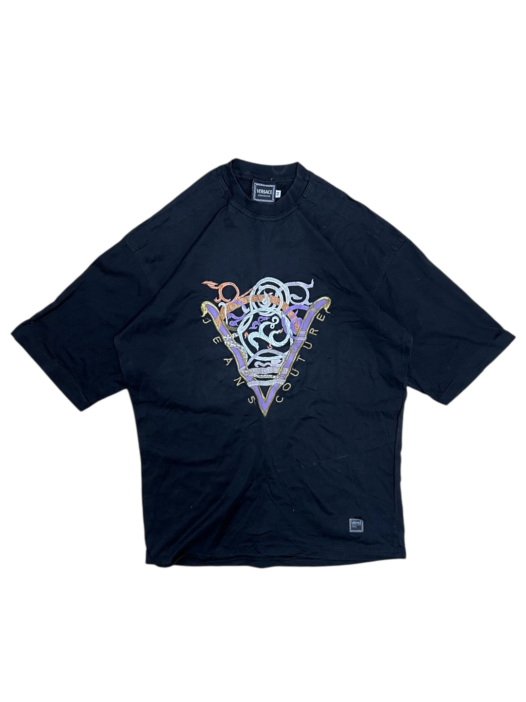 Versace vintage embroidered Tshirt men’s medium