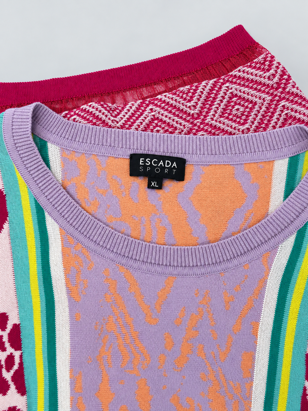 Escada Sport multicolor knit dress