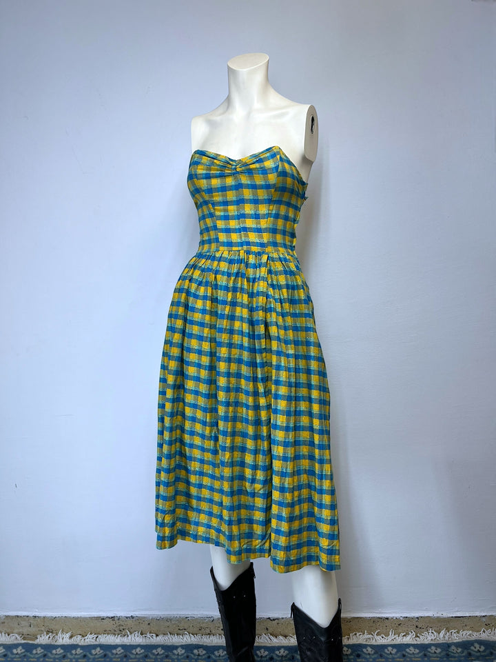 FIORUCCI Rare 70’s cotton dress small