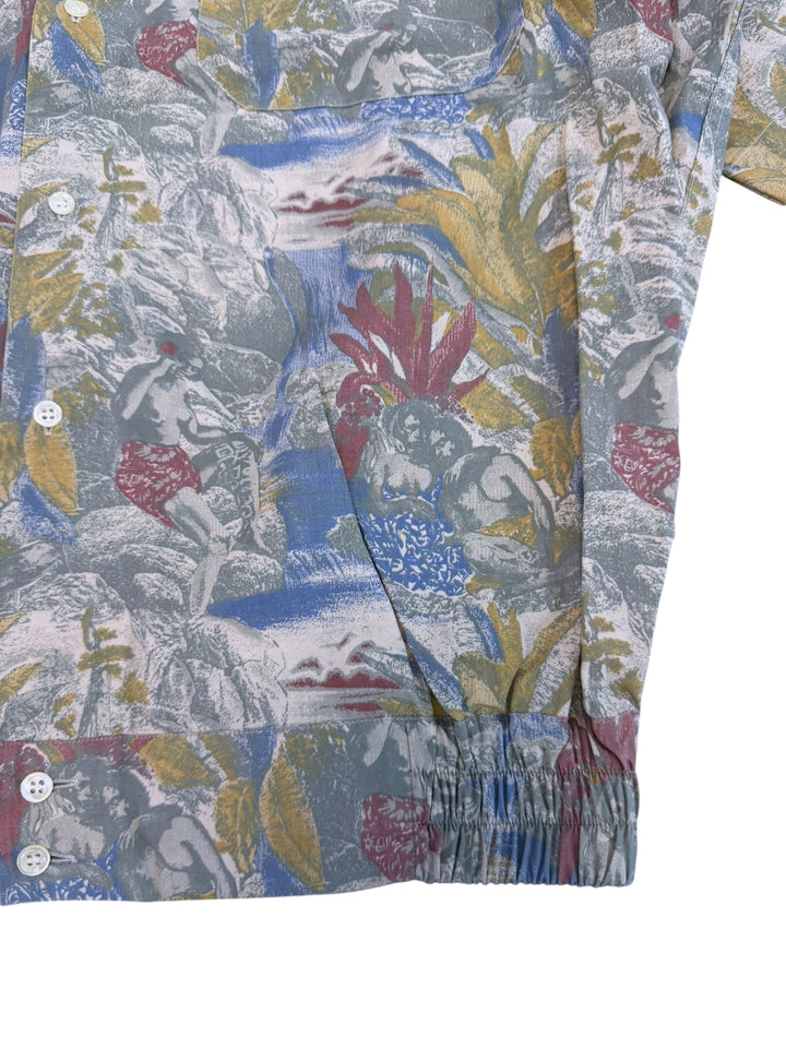 Pierre Balmain vintage tropical print short sleeve shirt