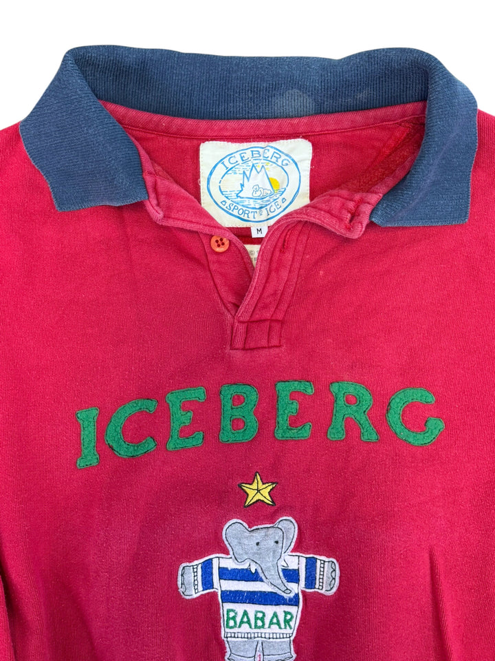 Iceberg Sport Ice Babar embroidered vintage sweatshirt