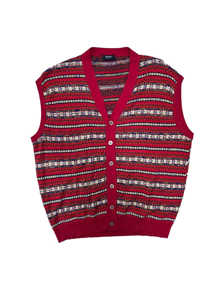 Hugo Boss vintage sweater button vest Men’s Extra Large