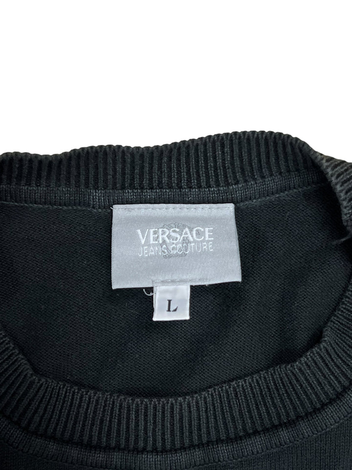 Versace jeans couture vintage embroidered wool-blend jumper Men’s large