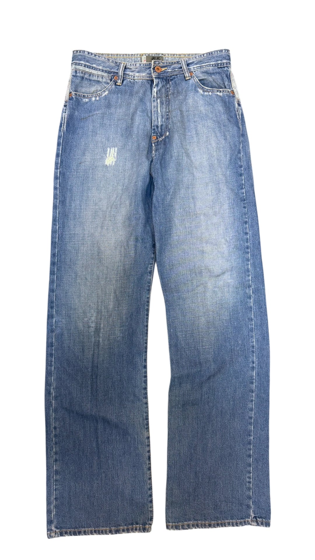 Diesel “Fifty Five” 1990s wide leg denim jeans