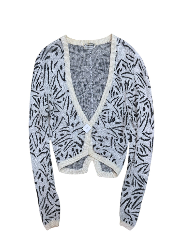 Missoni vintage cropped knit cardigan