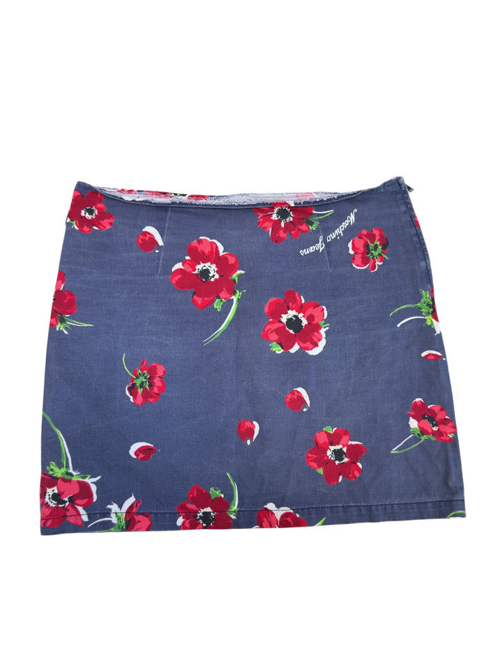 Moschino floral print mini skirt – designer vintage