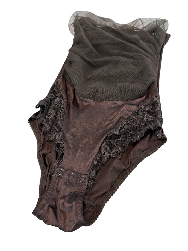 La Perla draped tulle lace bodysuit