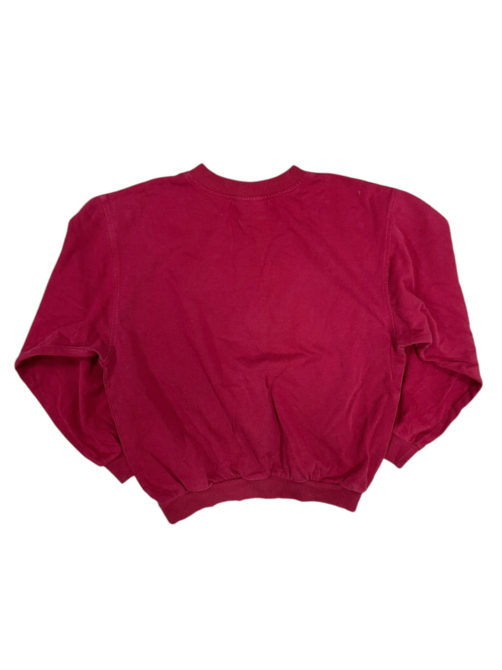 Chemise Lacoste 1980’s vintage embroidery ski sweatshirt women's small