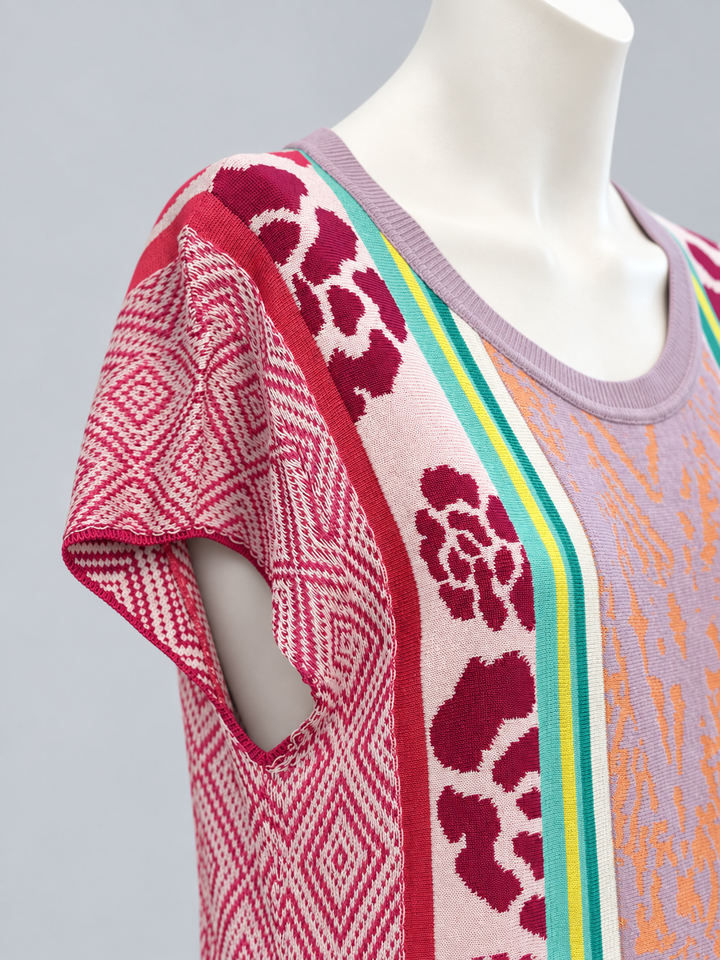 Escada Sport multicolor knit dress