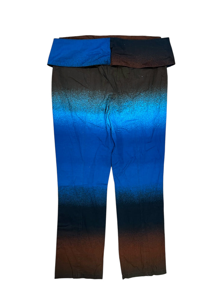 Class Roberto Cavalli Ombre Corset Waist Pants Small(36)