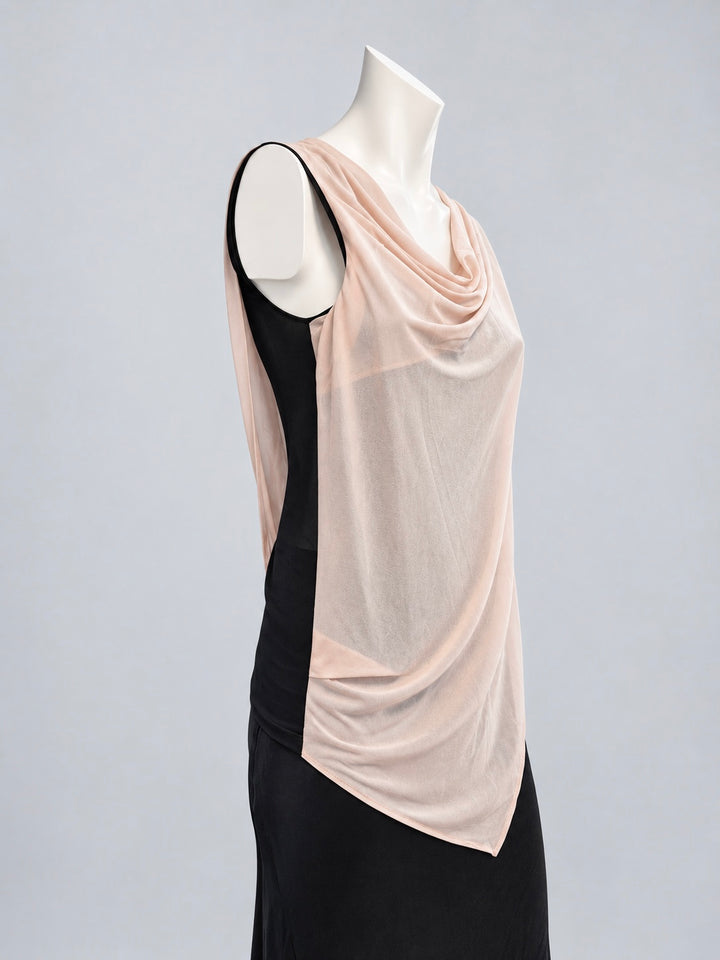 Class Roberto Cavalli draped asymmetric top