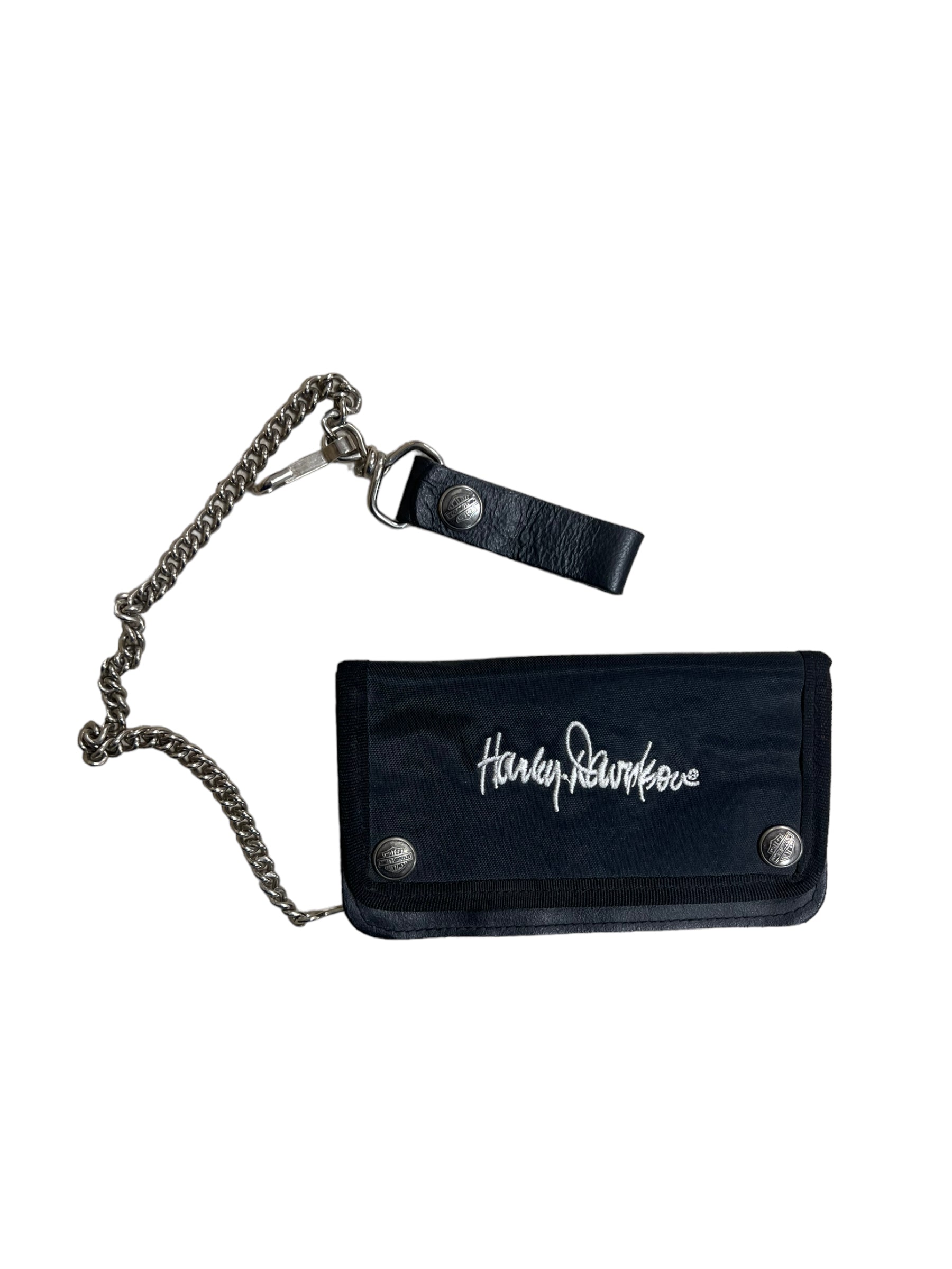 Harley Davidson Deadstock leather Chain wallet