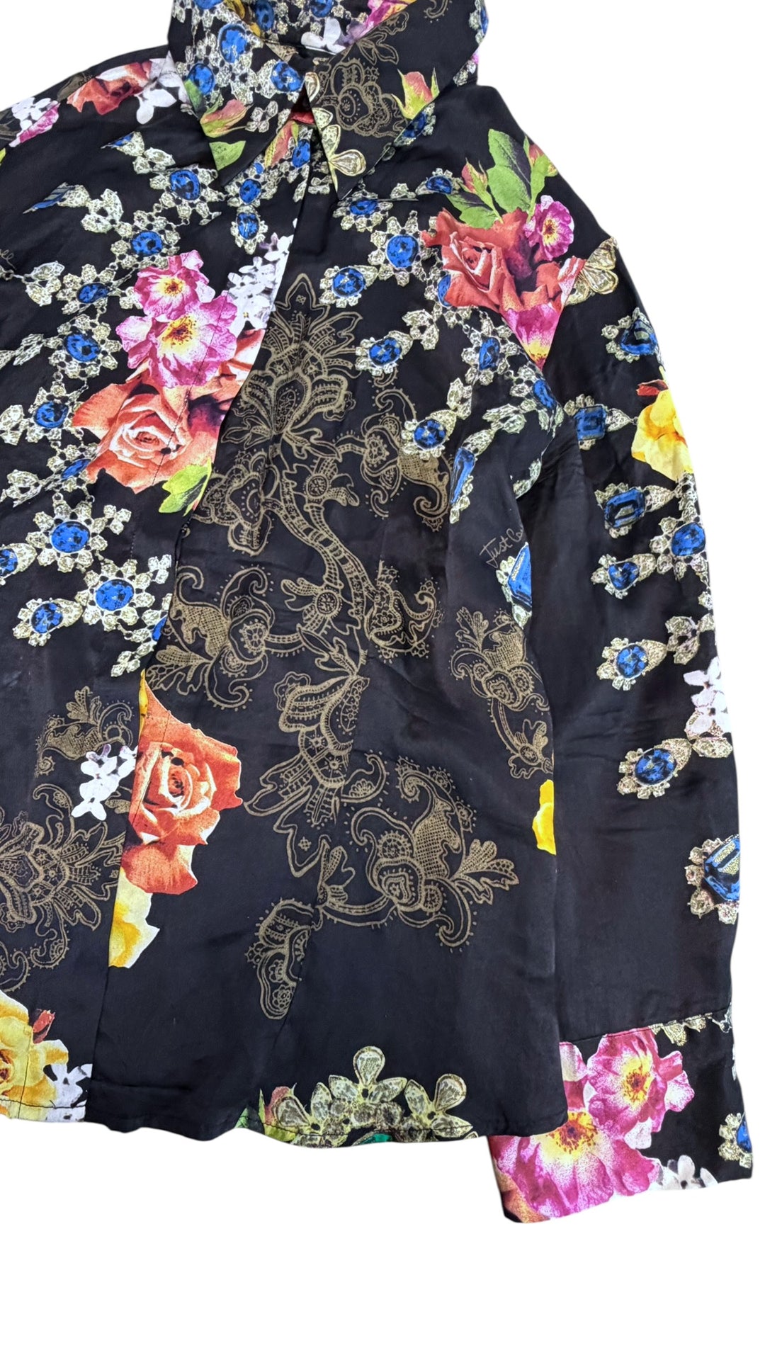 Just Cavalli 2006 silk print shirt