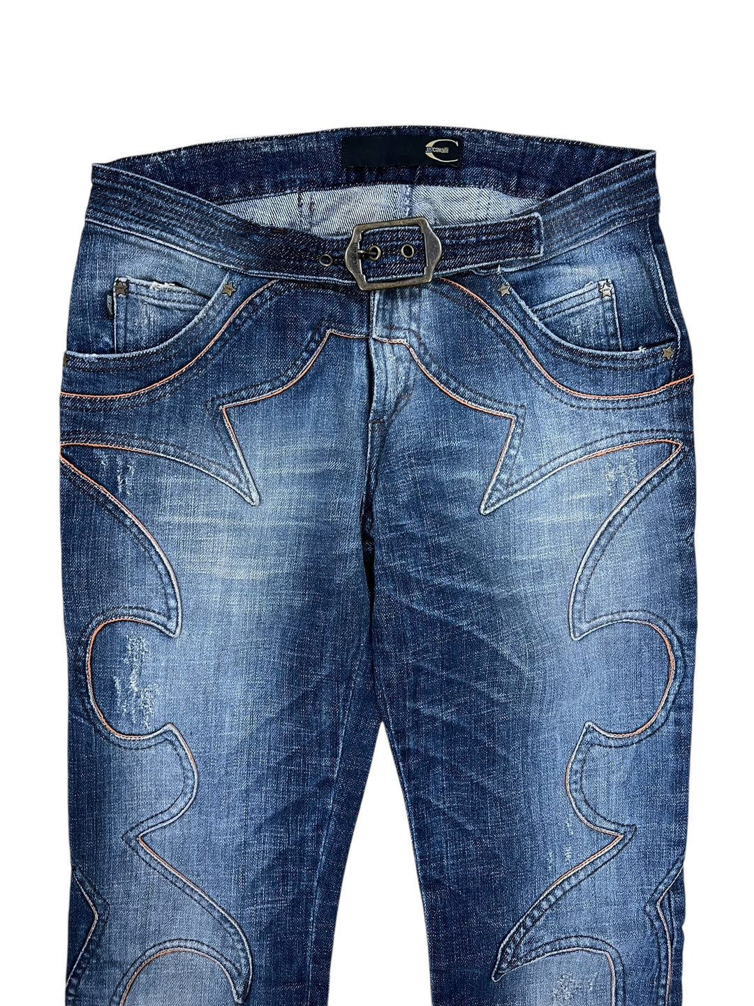 Just Cavalli Vintage Embroidered Jeans Extra Small (eu32)