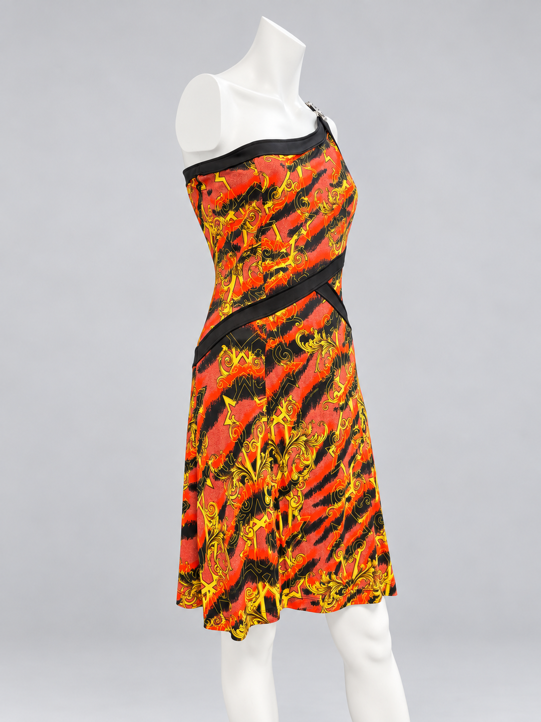 Versace Jeans 2000s printed dress