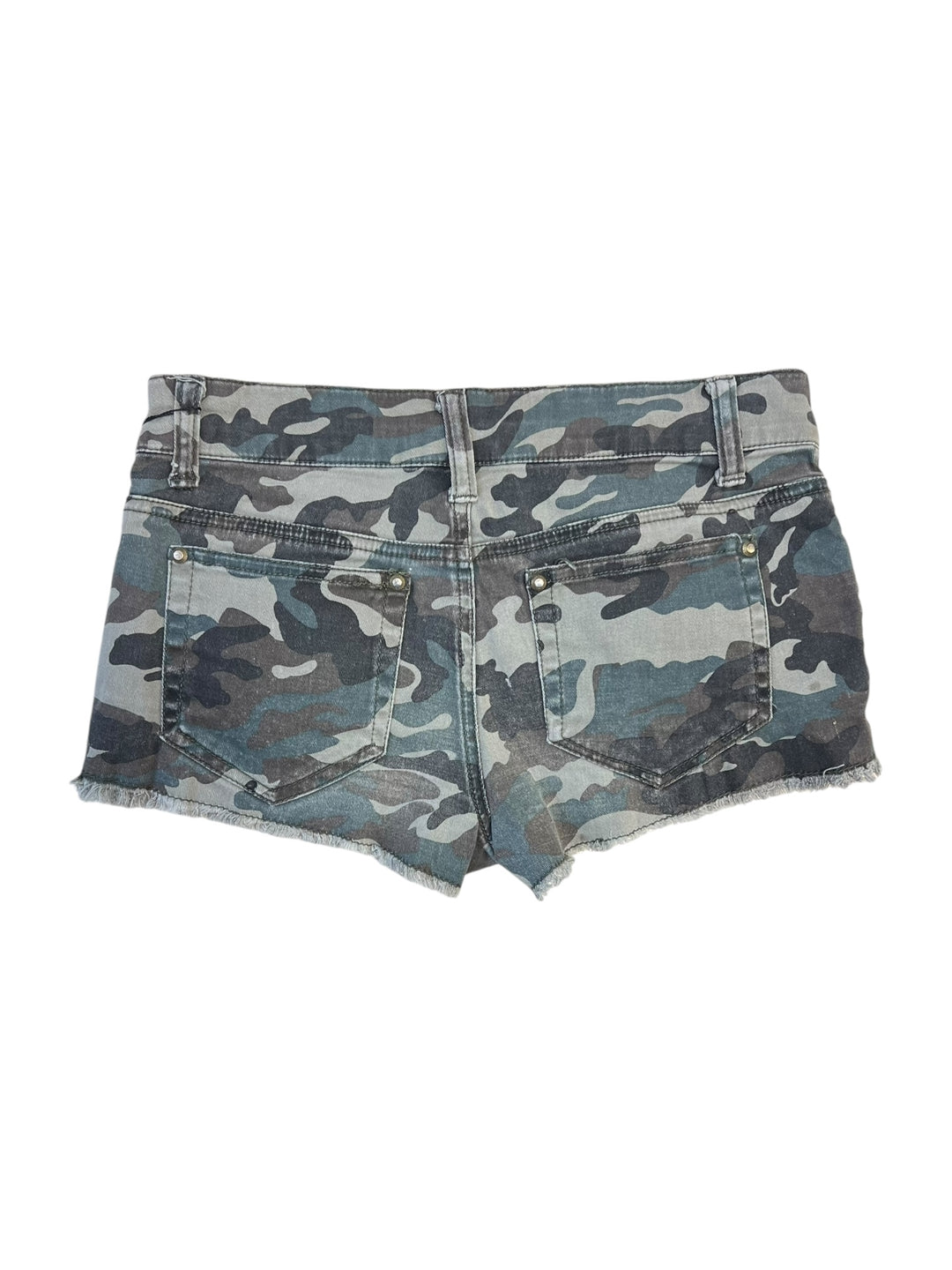 2000’s camo mini short women’s extra small(32)