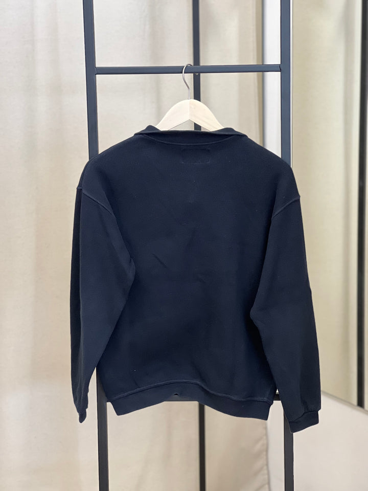 Vintage Armani 1/4 Zip Up Sweatshirt Women’s Medium