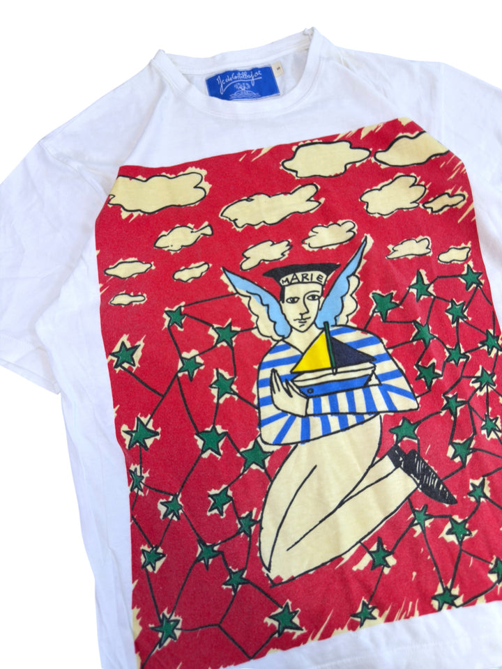 1990s Charles de Castelbajac graphic cotton t-shirt
