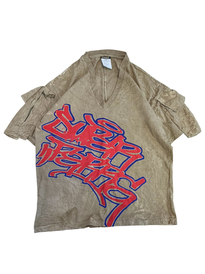 GF Ferré graphic kanji print top