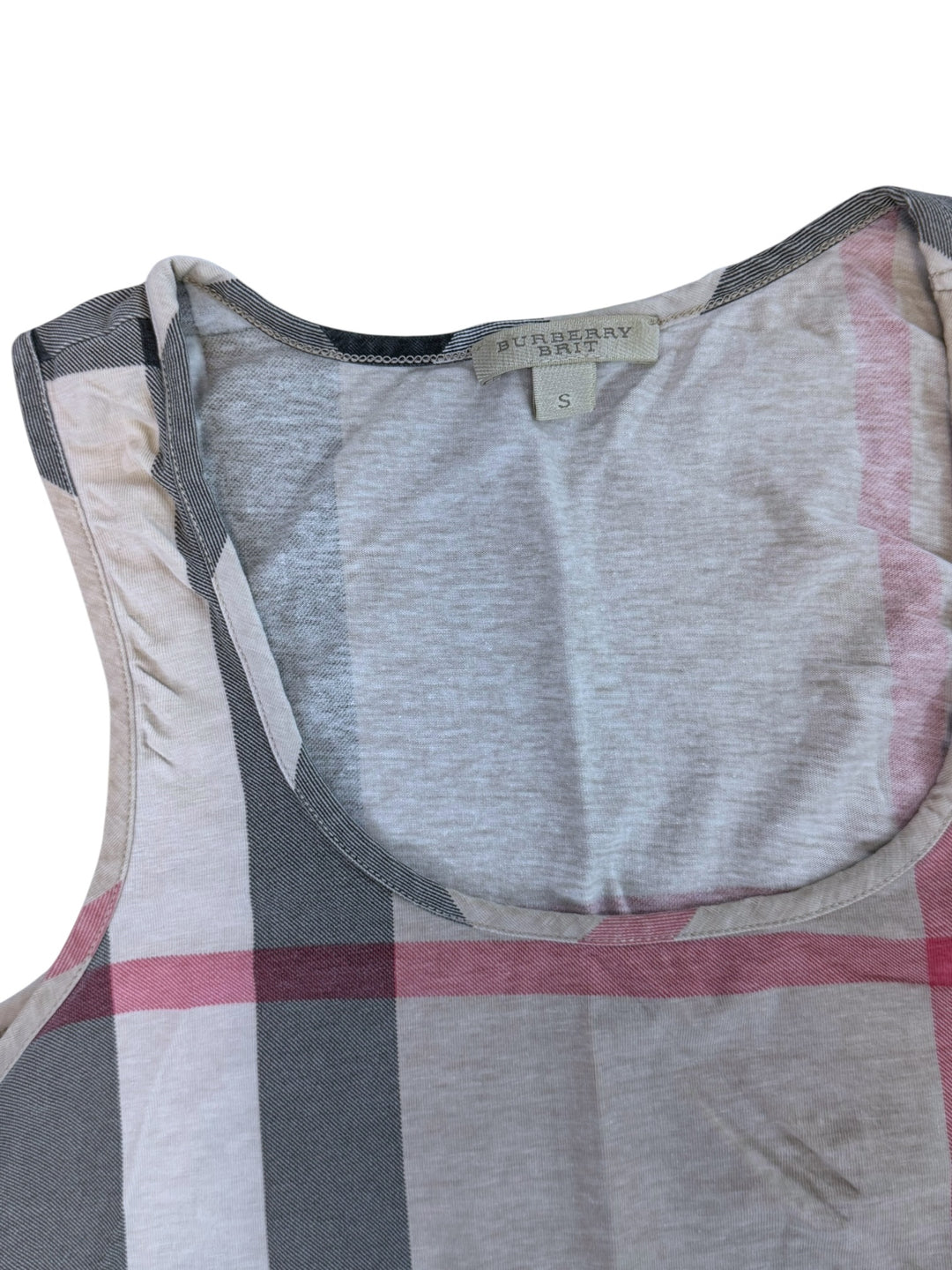 Burberry Brit nova check tank top