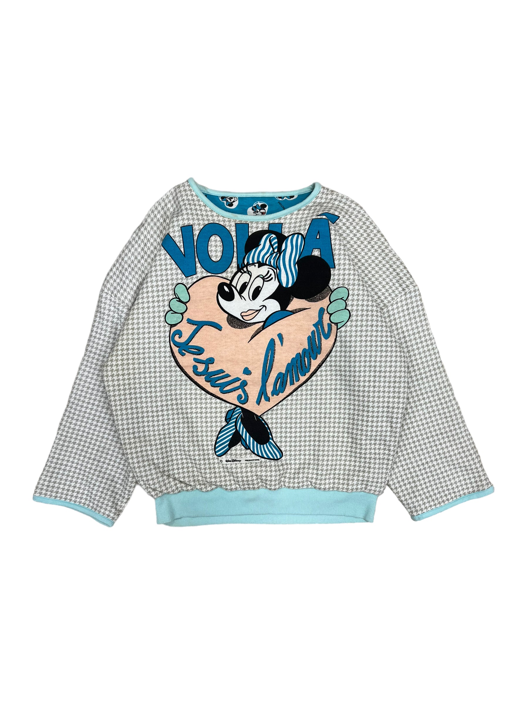 Mickey mouse clearance reversible sweatshirt